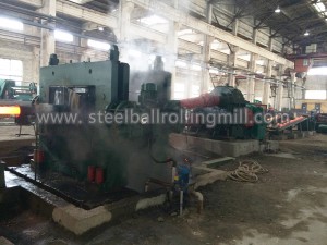 ?100鋼球軋制生產線應用現場